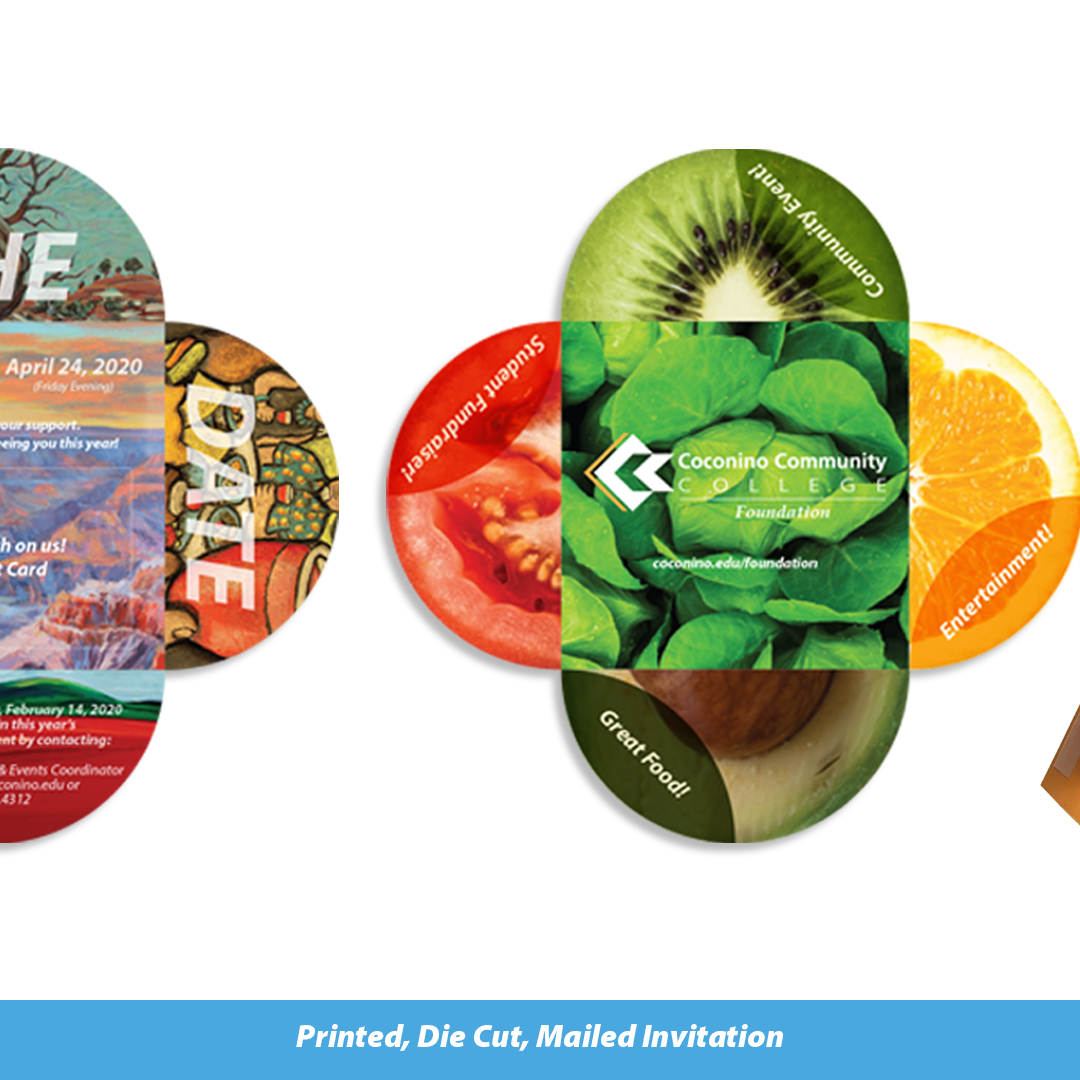 Printed invitation layout